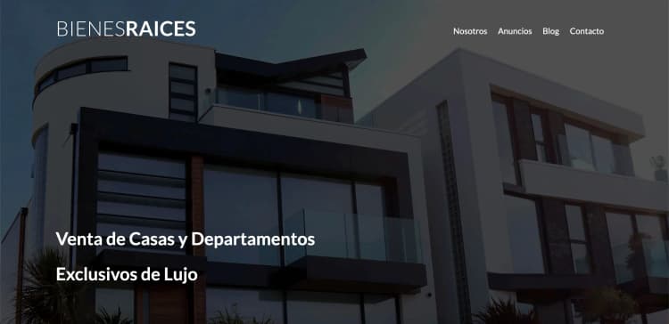 bienes raices