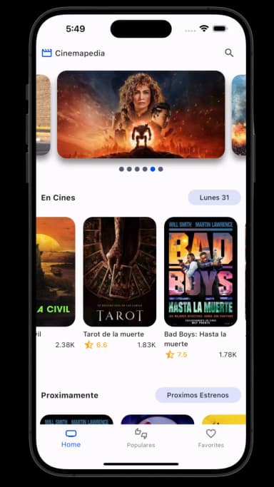 cinemapedia app